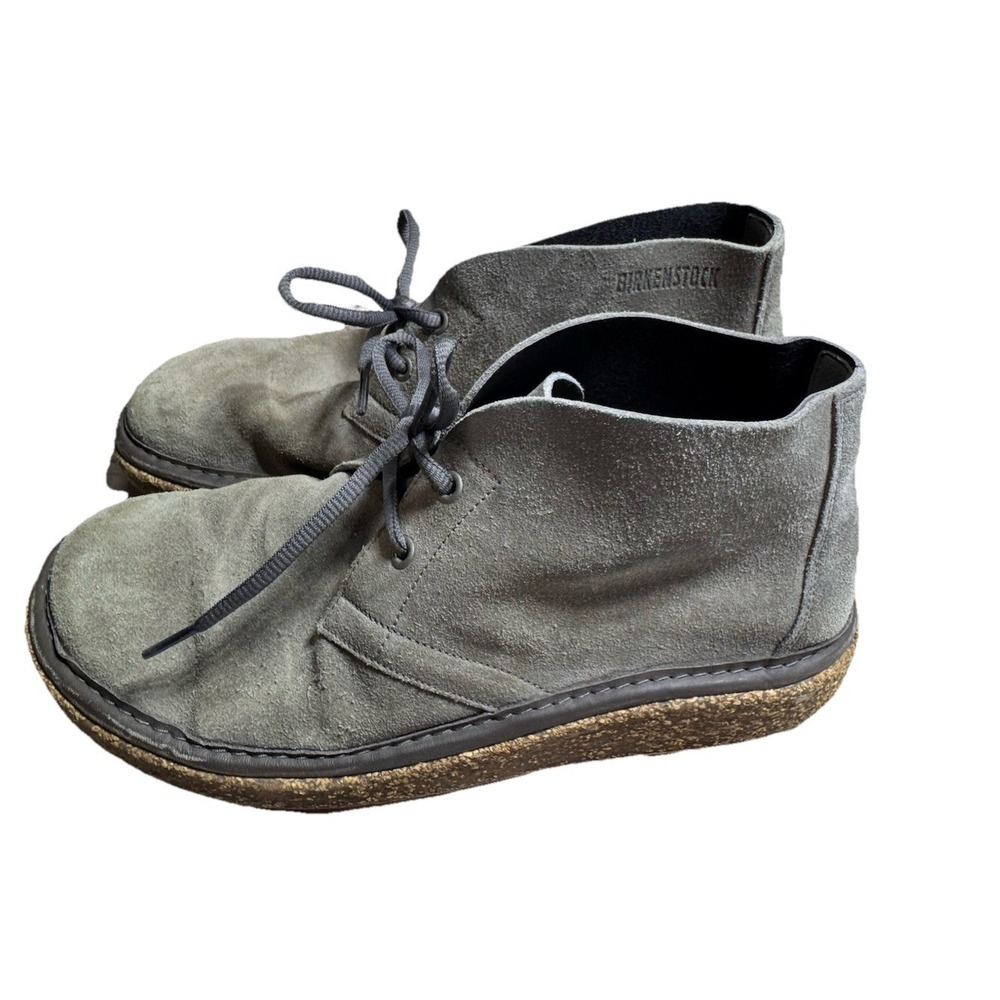 Birkenstock Shoes Boots Milton Gray Suede Leather  42 US‎ M9 W11 Earthy